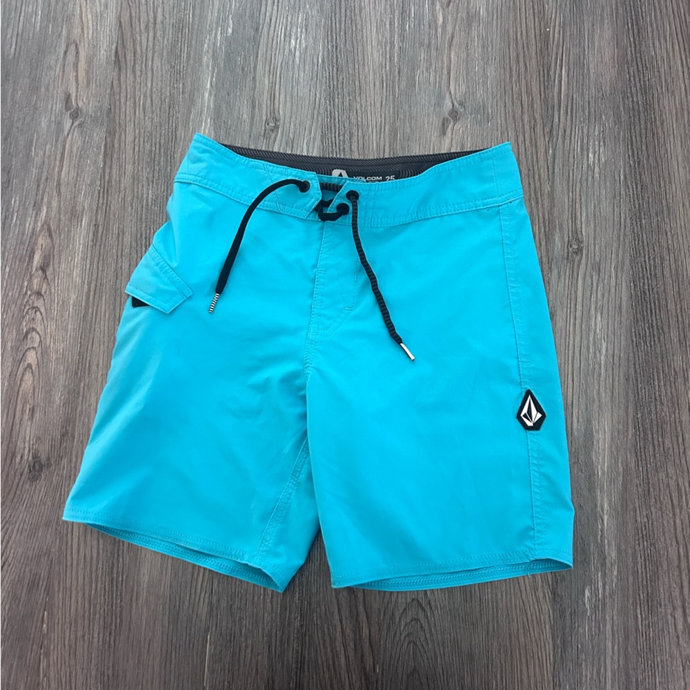 Volcom boys board shorts size 25